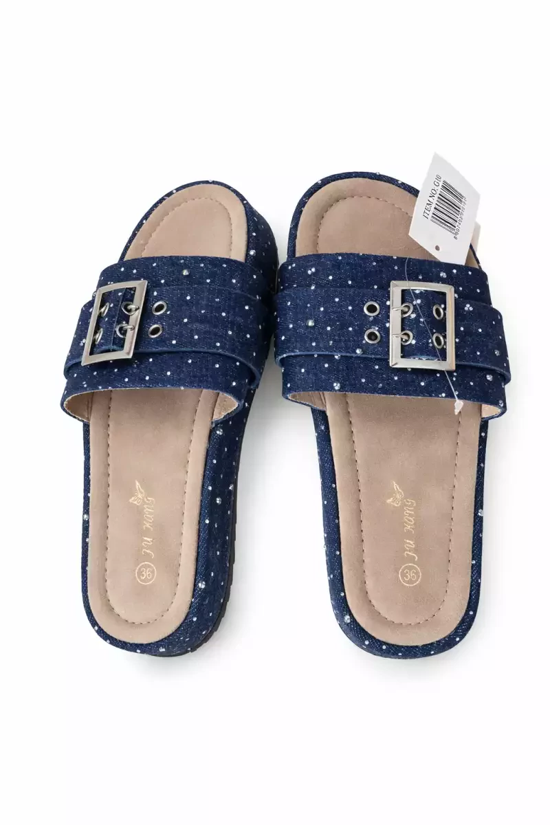 Redress 👡 Sandales bleues à boucle